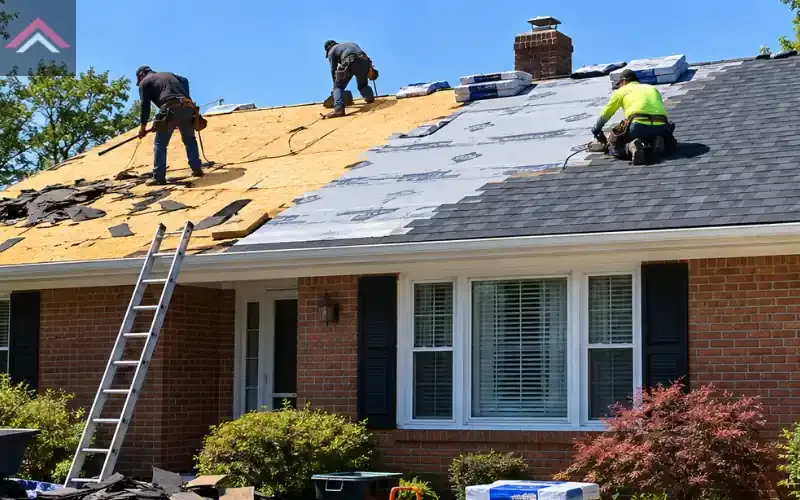 Roof Replacement in Beaumont, TX Roof replacement in Beaumont TX with new architectural shingles